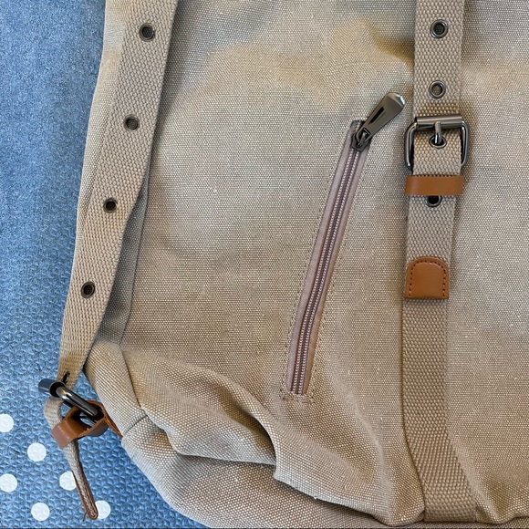 Convertible Canvas Bag/Backpack new without tags - Picture 3 of 16